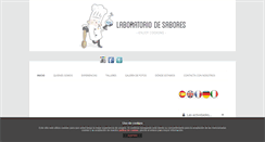 Desktop Screenshot of laboratoriodesabores.com